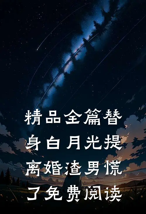 精品全篇替身白月光提离婚渣男慌了免费阅读