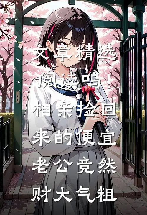 文章精选阅读呜！相亲捡回来的便宜老公竟然财大气粗