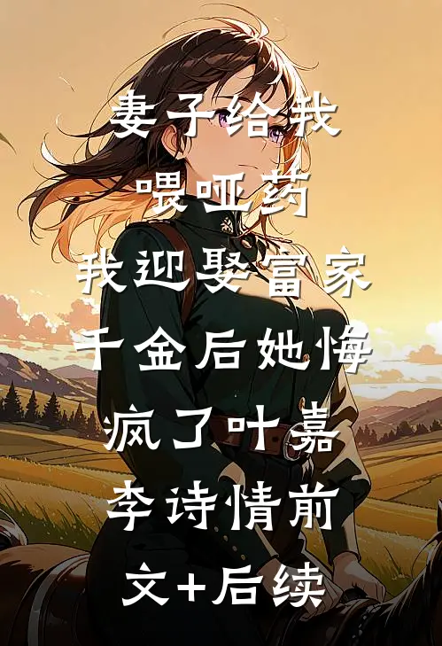 妻子给我喂哑药，我迎娶富家千金后她悔疯了叶嘉李诗情前文+后续