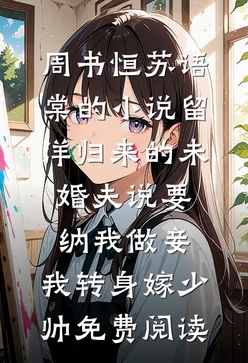 周书恒苏语棠的小说留洋归来的未婚夫说要纳我做妾，我转身嫁少帅免费阅读
