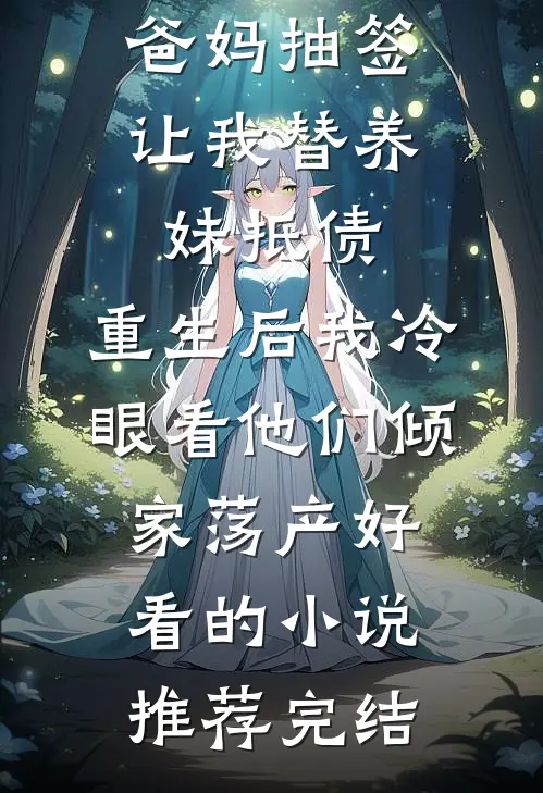 爸妈抽签让我替养妹抵债，重生后我冷眼看他们倾家荡产好看的小说推荐完结