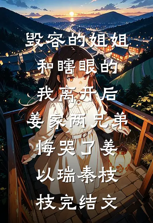 毁容的姐姐和瞎眼的我离开后，姜家两兄弟悔哭了姜以瑞秦枝枝完结文