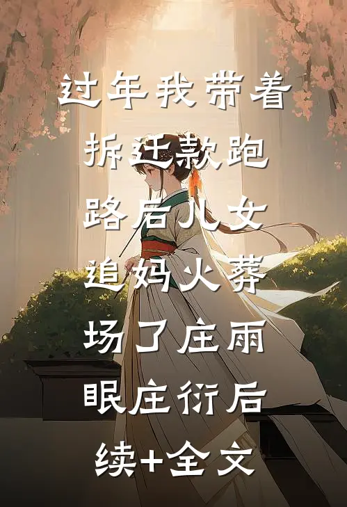 过年我带着拆迁款跑路后儿女追妈火葬场了庄雨眠庄衍后续+全文