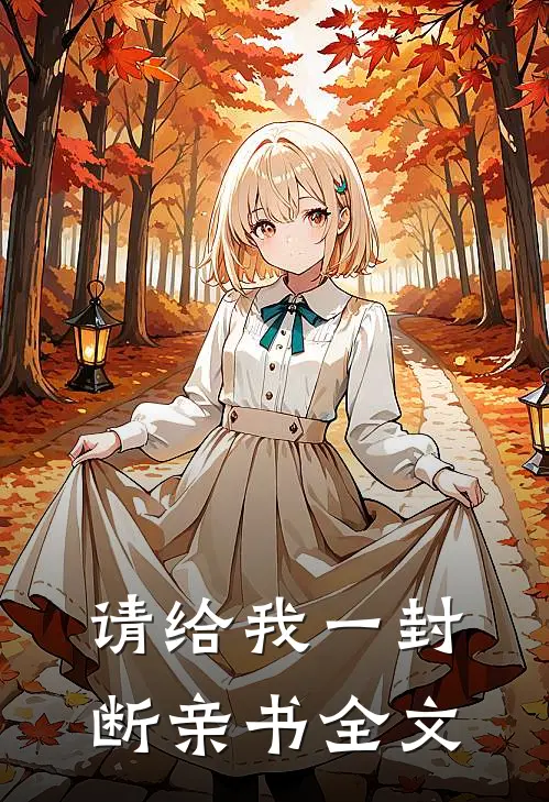 请给我一封断亲书全文