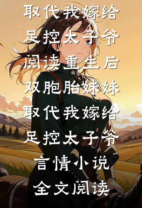 重生后，双胞胎妹妹取代我嫁给足控太子爷阅读_重生后，双胞胎妹妹取代我嫁给足控太子爷言情小说全文阅读