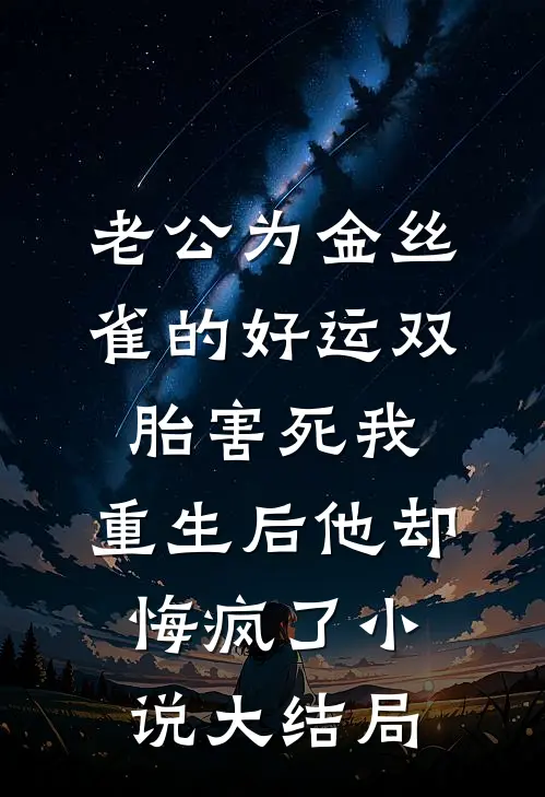 老公为金丝雀的好运双胎害死我，重生后他却悔疯了小说大结局