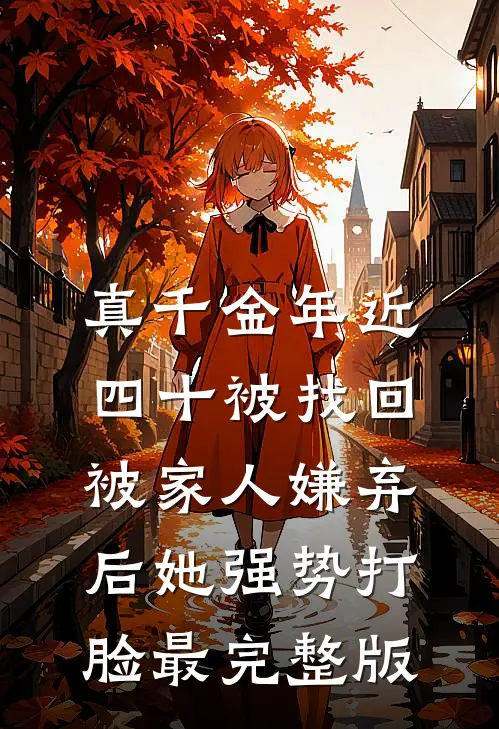 真千金年近四十被找回，被家人嫌弃后她强势打脸最完整版