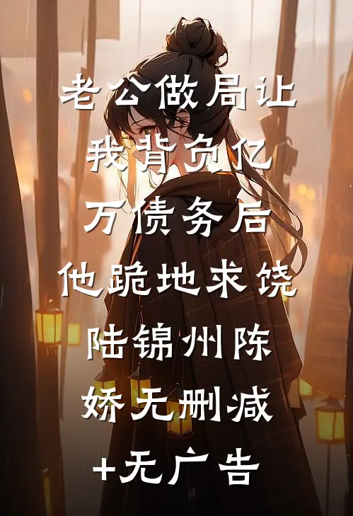 老公做局让我背负亿万债务后，他跪地求饶陆锦州陈娇无删减+无广告