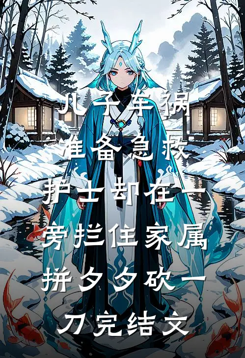 儿子车祸准备急救，护士却在一旁拦住家属拼夕夕砍一刀完结文