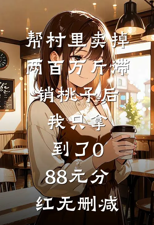 帮村里卖掉两百万斤滞销桃子后，我只拿到了0.88元分红无删减