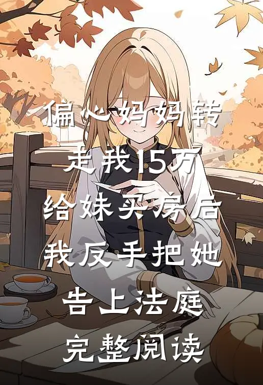 偏心妈妈转走我15万给妹买房后，我反手把她告上法庭完整阅读