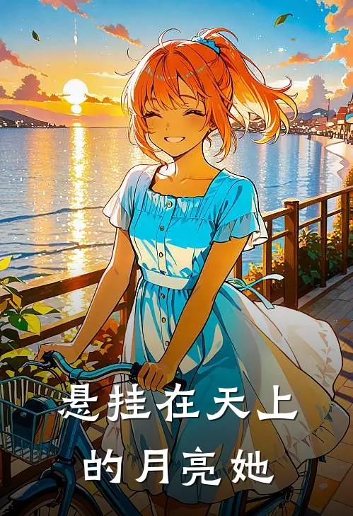 悬挂在天上的月亮她