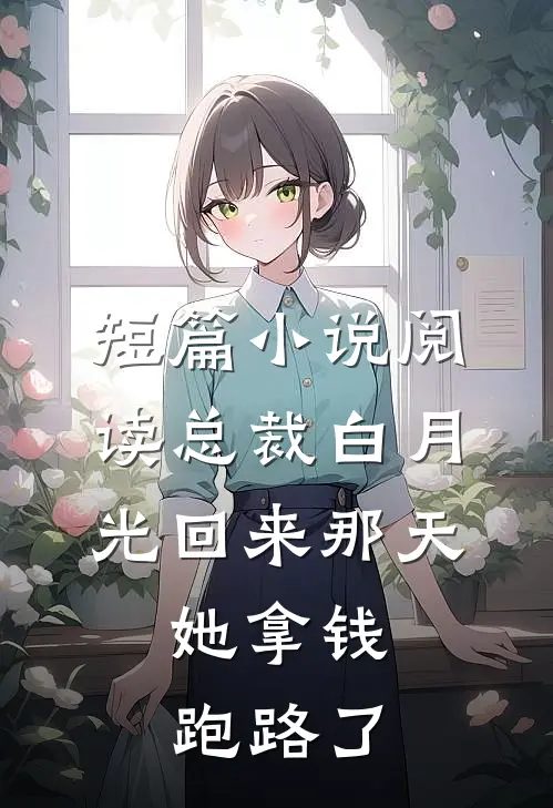 短篇小说阅读总裁白月光回来那天，她拿钱跑路了
