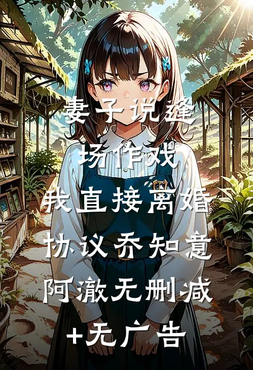妻子说逢场作戏，我直接离婚协议乔知意阿澈无删减+无广告