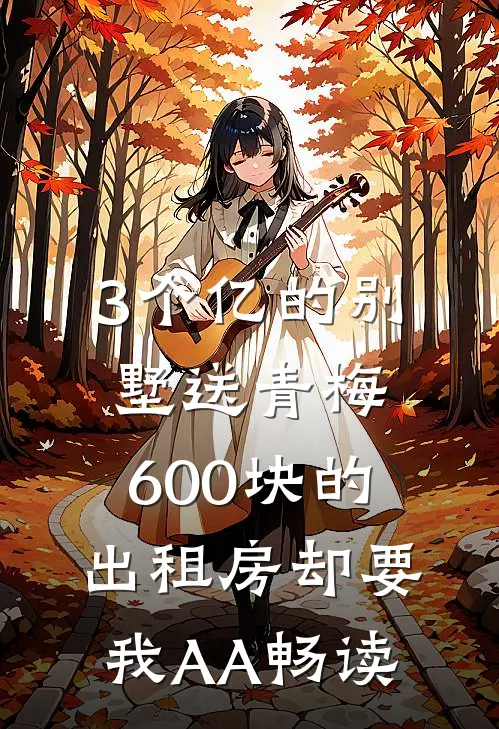 3个亿的别墅送青梅，600块的出租房却要我AA畅读