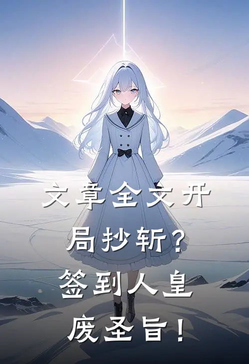 文章全文开局抄斩？签到人皇废圣旨！