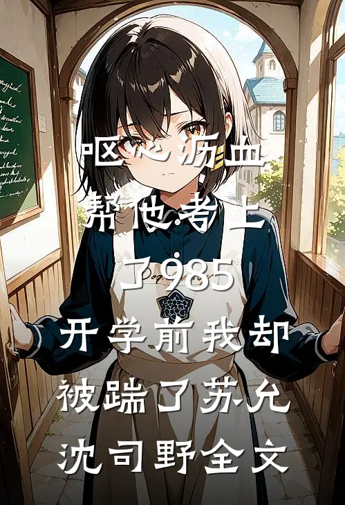 呕心沥血帮他考上了985，开学前我却被踹了苏允沈司野全文