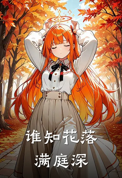 谁知花落满庭深