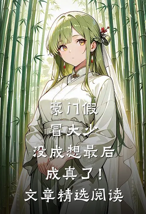 豪门假冒大少，没成想最后成真了！文章精选阅读