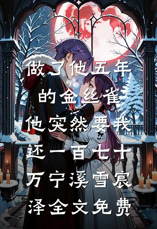 做了他五年的金丝雀，他突然要我还一百七十万宁溪雪宸泽全文免费