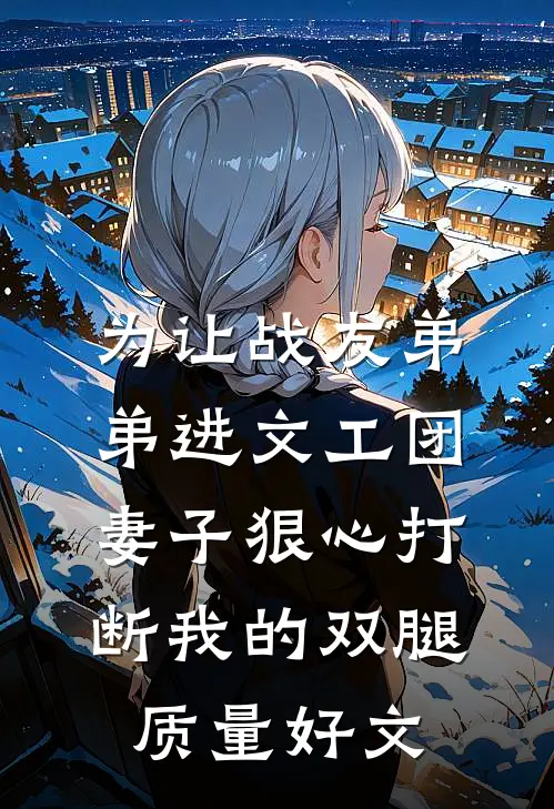 为让战友弟弟进文工团，妻子狠心打断我的双腿质量好文