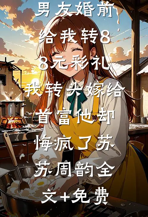 男友婚前给我转8.8元彩礼，我转头嫁给首富他却悔疯了苏苏周韵全文+免费