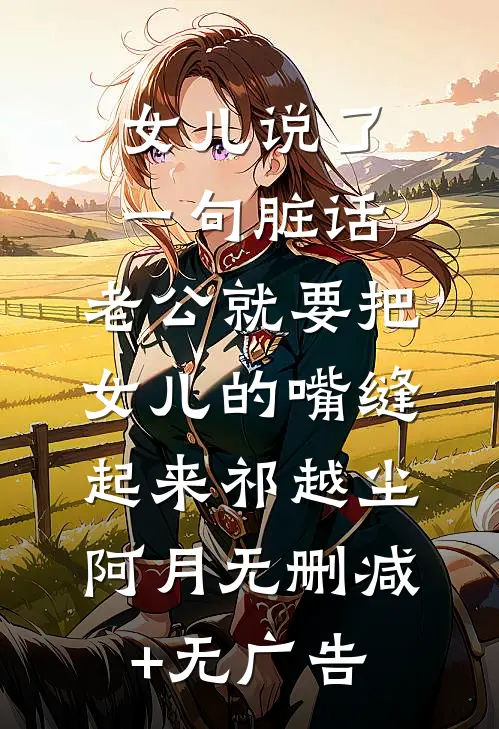 女儿说了一句脏话，老公就要把女儿的嘴缝起来祁越尘阿月无删减+无广告