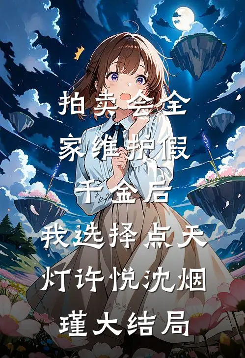 拍卖会全家维护假千金后，我选择点天灯许悦沈烟瑾大结局