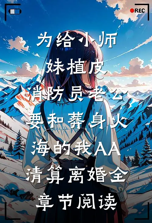 为给小师妹植皮，消防员老公要和葬身火海的我AA清算离婚全章节阅读