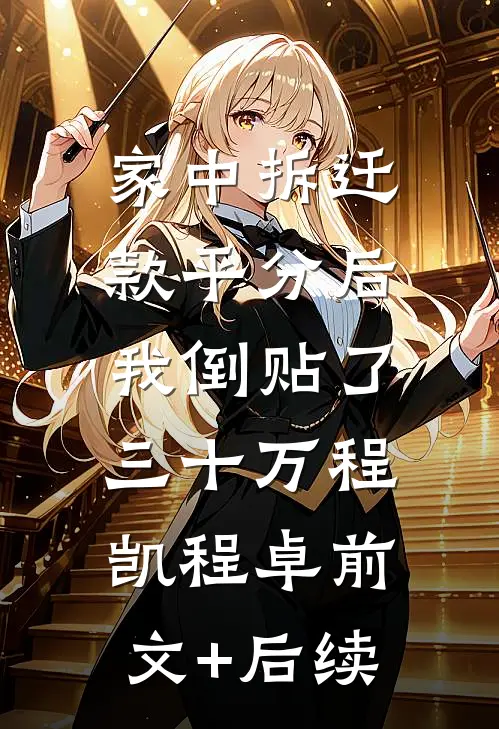 家中拆迁款平分后，我倒贴了三十万程凯程卓前文+后续