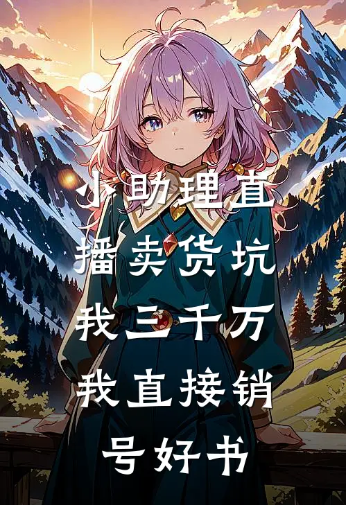 小助理直播卖货坑我三千万，我直接销号好书