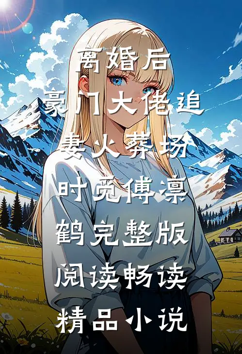 离婚后,豪门大佬追妻火葬场时觅傅凛鹤完整版阅读畅读精品小说