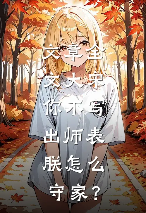 文章全文大宋：你不写出师表，朕怎么守家？