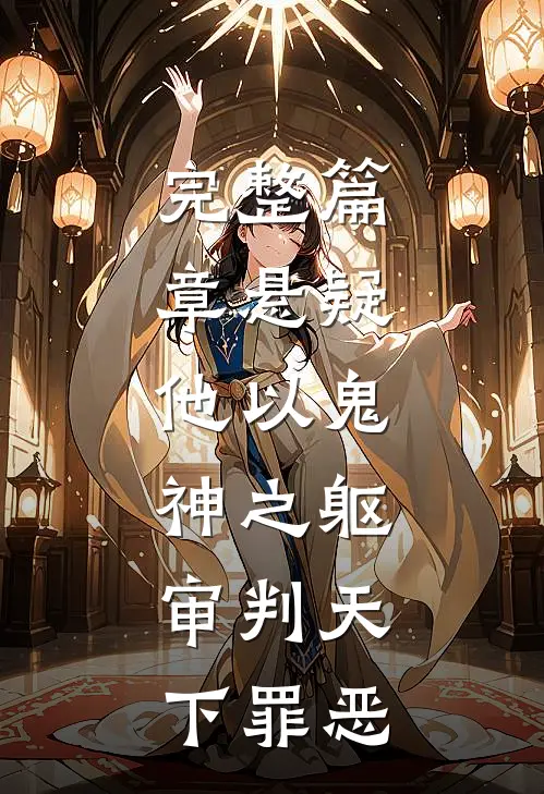完整篇章悬疑：他以鬼神之躯，审判天下罪恶