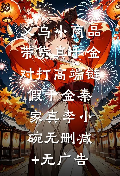 义乌小商品带货真千金对打高端链假千金秦家真李小碗无删减+无广告