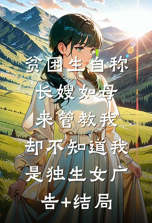 贫困生自称长嫂如母来管教我，却不知道我是独生女广告+结局