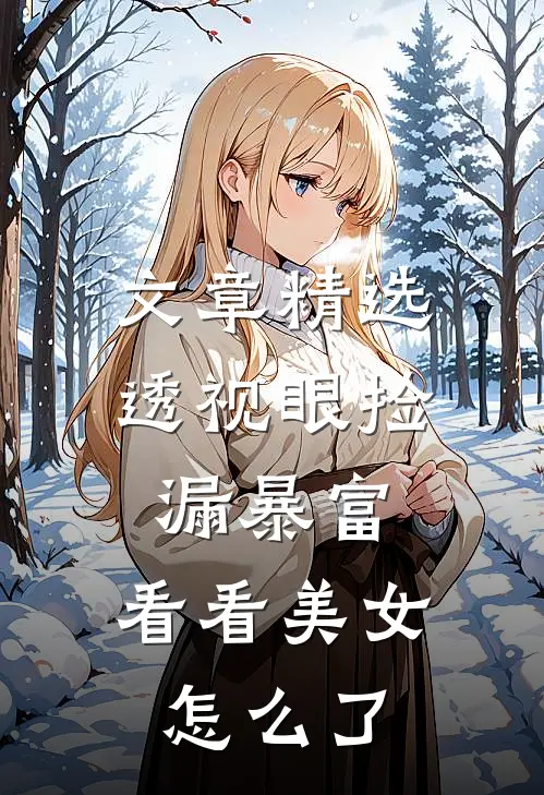 文章精选透视眼捡漏暴富，看看美女怎么了