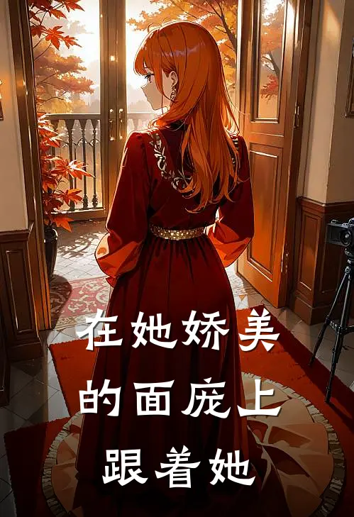 在她娇美的面庞上跟着她