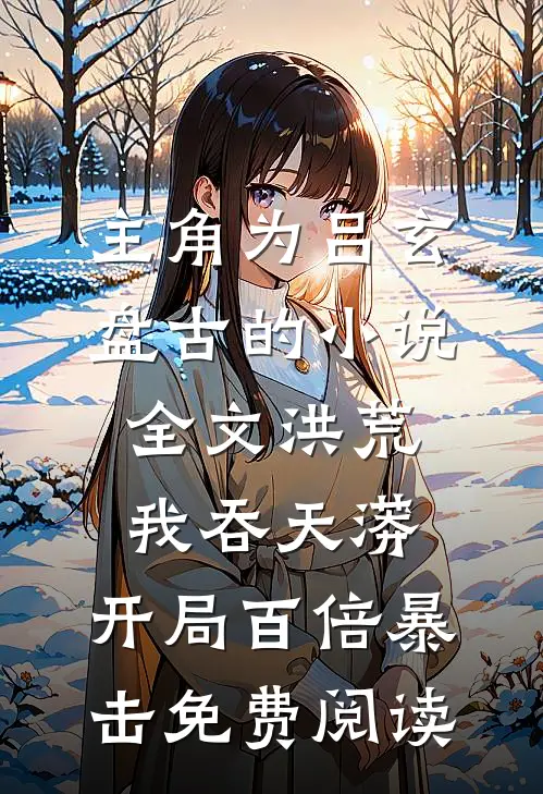主角为吕玄盘古的小说全文洪荒：我吞天蟒，开局百倍暴击免费阅读