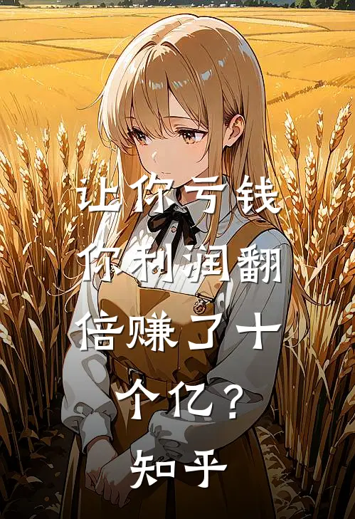让你亏钱，你利润翻倍赚了十个亿？知乎