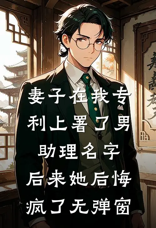 妻子在我专利上署了男助理名字，后来她后悔疯了无弹窗