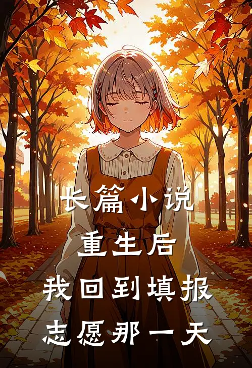 长篇小说重生后，我回到填报志愿那一天