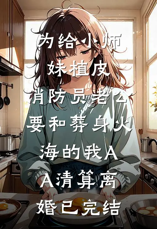 为给小师妹植皮，消防员老公要和葬身火海的我AA清算离婚已完结