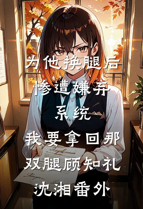 为他换腿后惨遭嫌弃，系统，我要拿回那双腿顾知礼沈湘番外