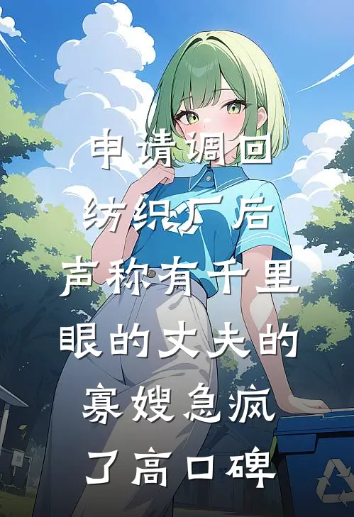 申请调回纺织厂后，声称有千里眼的丈夫的寡嫂急疯了高口碑
