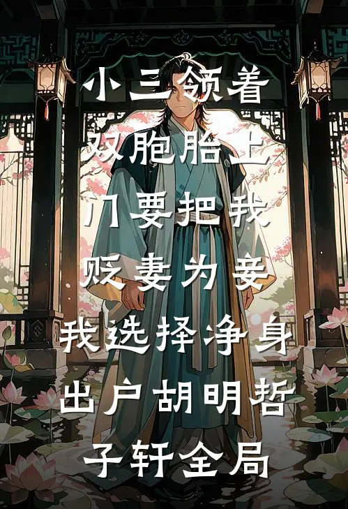 小三领着双胞胎上门要把我贬妻为妾，我选择净身出户胡明哲子轩全局
