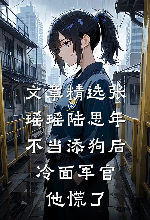 文章精选张瑶瑶陆思年不当添狗后,冷面军官他慌了
