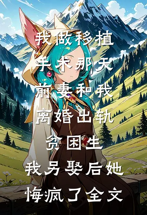 我做移植手术那天，前妻和我离婚出轨贫困生，我另娶后她悔疯了全文