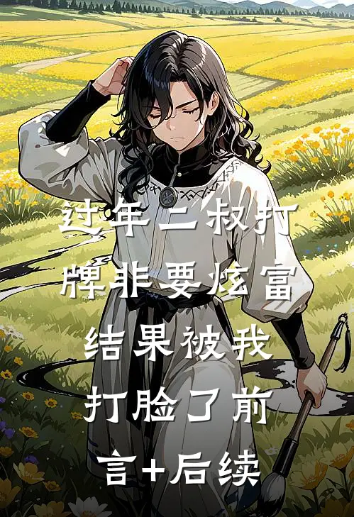 过年二叔打牌非要炫富，结果被我打脸了前言+后续