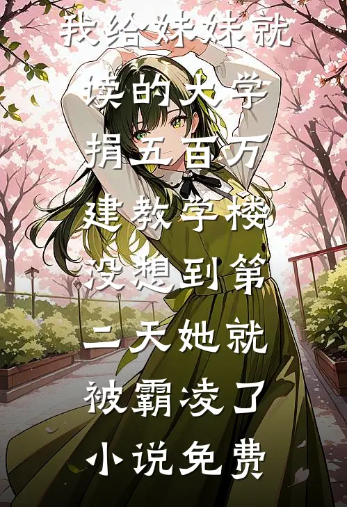 我给妹妹就读的大学捐五百万建教学楼，没想到第二天她就被霸凌了小说免费